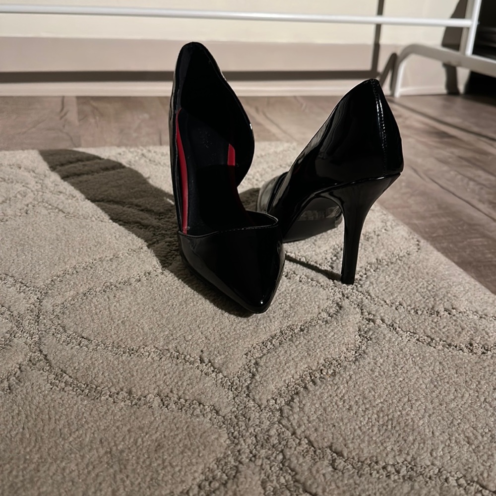 slick high heels